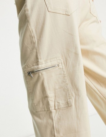 Pantaloni cargo Vero Moda, bej