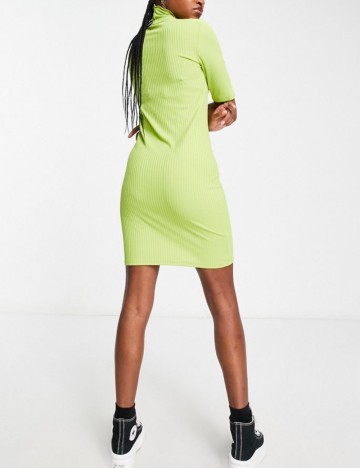 Rochie mini Fire & Glory, verde