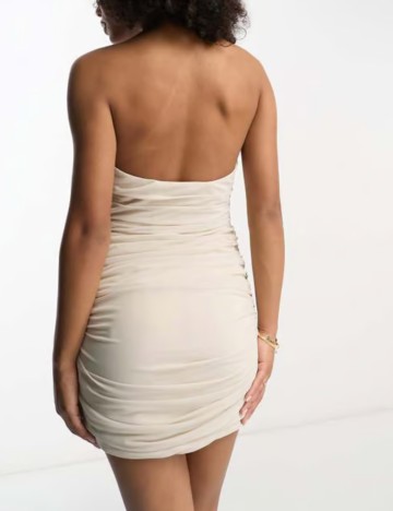 Rochie mini ASOS, bej