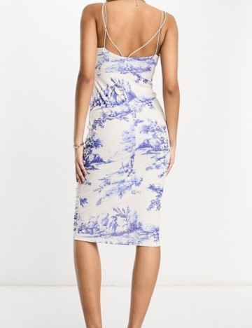Rochie midi ASOS, mix culori
