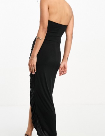Rochie midi ASOS, negru