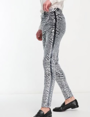 Pantaloni ASOS, gri