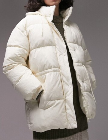 Geacă Topshop, crem