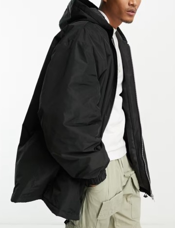 Jachetă ASOS, negru
