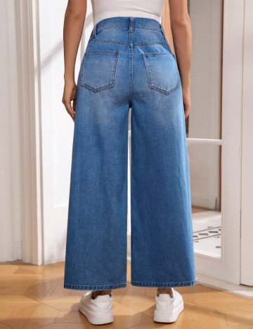 Jeans Shein, albastru