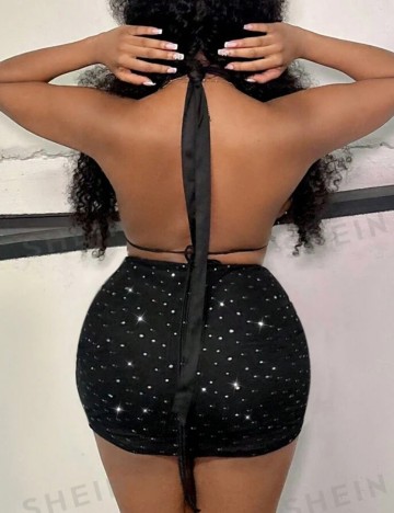 Fustă mini Shein, negru