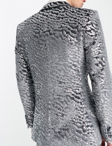 Sacou ASOS, albastru