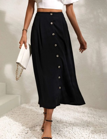 Fustă midi Shein, negru