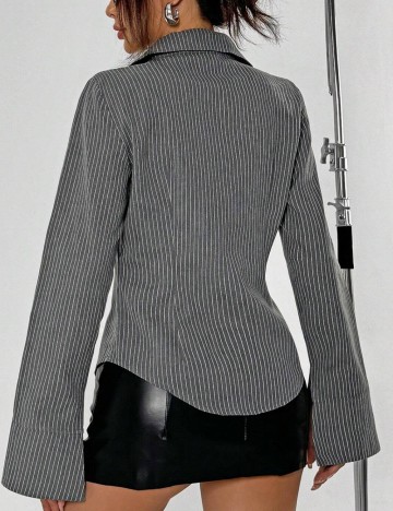 Cămașă Shein, gri