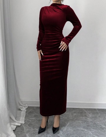 Rochie maxi Shein, vișiniu