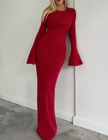 Rochie maxi Shein, roșu