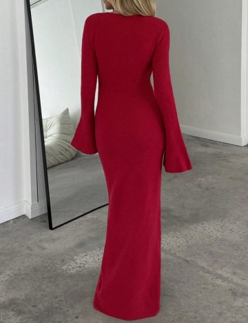 Rochie maxi Shein, roșu