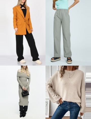 Lot 50 produse toamna pentru femei Mix Branduri, mix culori