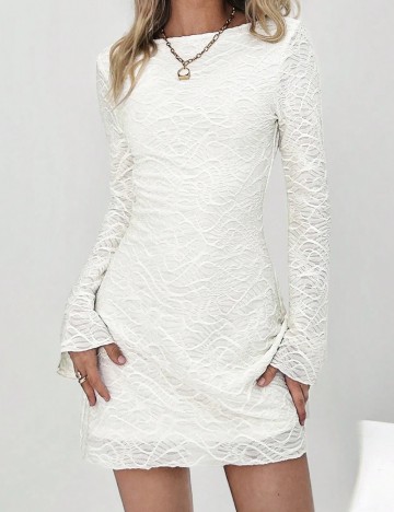 Rochie mini Shein, crem