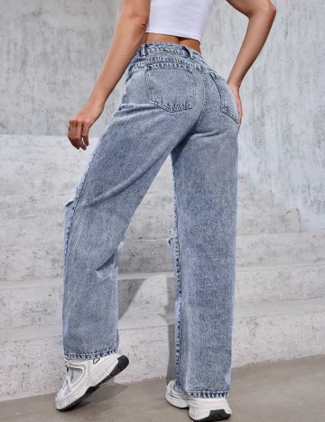 Jeans Shein, albastru