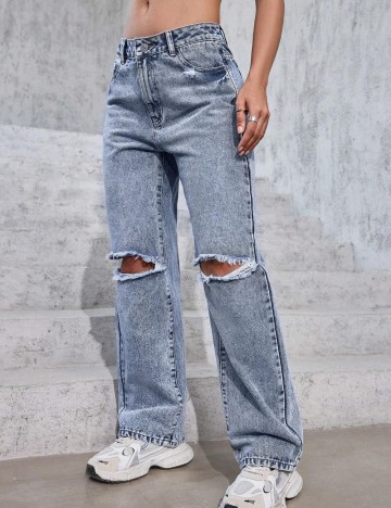 Jeans Shein, albastru