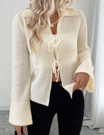 Cardigan Shein, crem