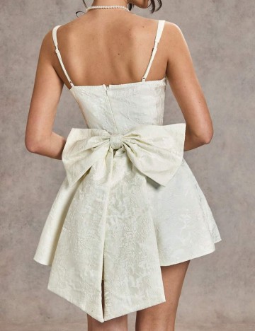 Rochie mini Shein, crem