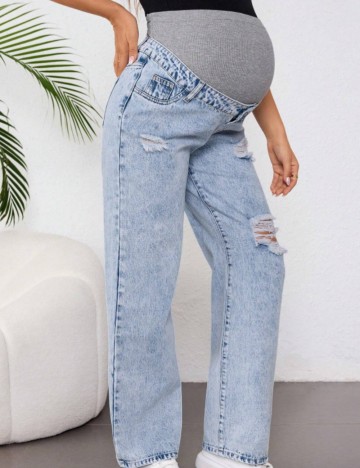 Jeans Shein, albastru