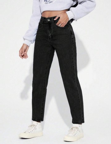 Jeans Shein, negru