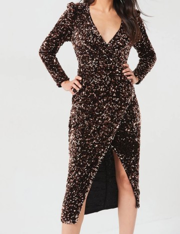 Rochie midi V by Very, negru