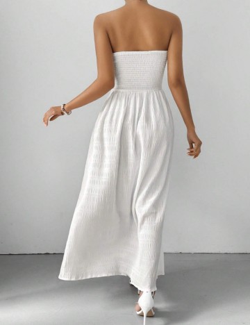 Rochie maxi Shein, alb