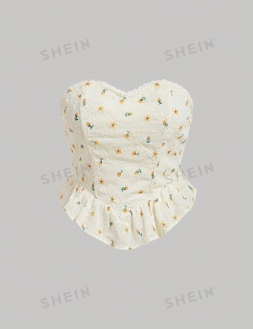 Top Shein Curve+, crem