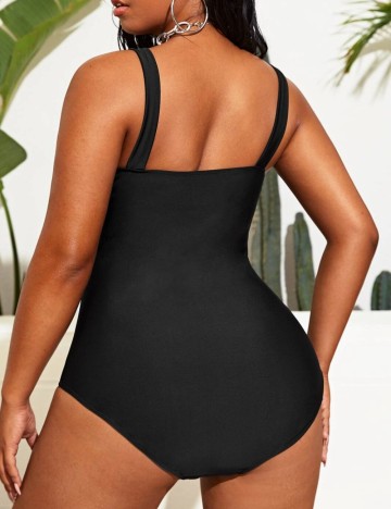 Costum de baie întreg Shein Curve+, negru