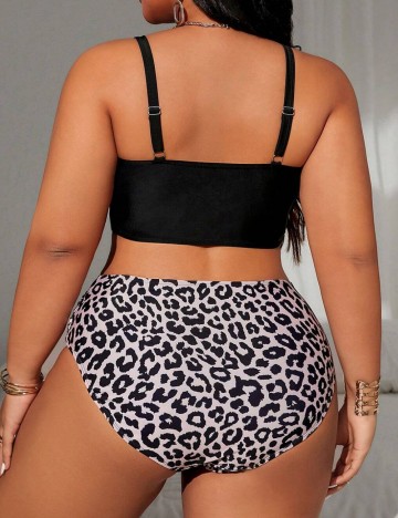 Costum de baie Shein Curve+, mix culori