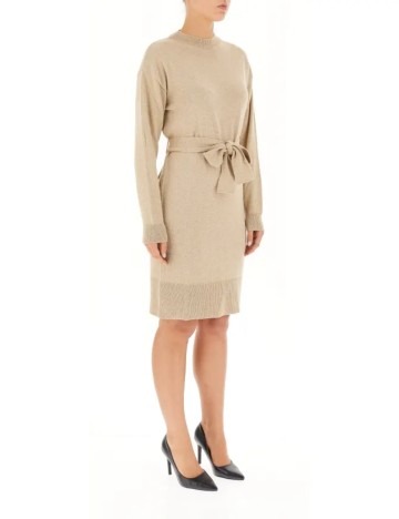 Rochie mini ARMANI EXCHANGE, bej
