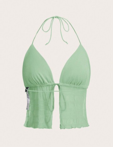 Top Shein, verde