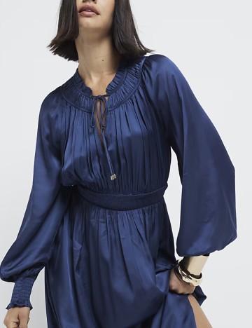 Rochie maxi River Island, albastru