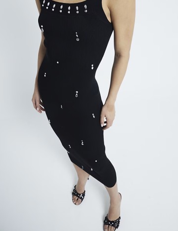 Rochie midi River Island, negru