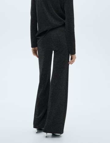 Pantaloni Mango, negru