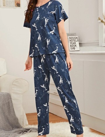 Compleu pijamale Shein, mix culori