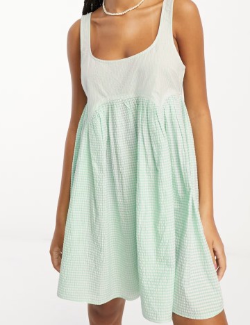 Rochie mini ASOS, verde