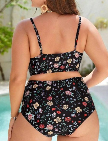 Costum de baie Shein Curve+, mix culori