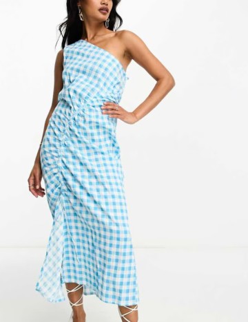 Rochie midi ASOS, mix culori