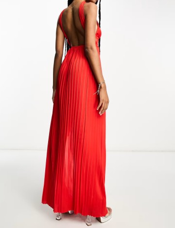 Rochie maxi ASOS, roșu