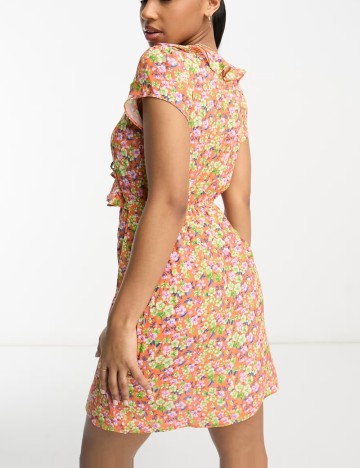 Rochie mini ASOS, mix culori