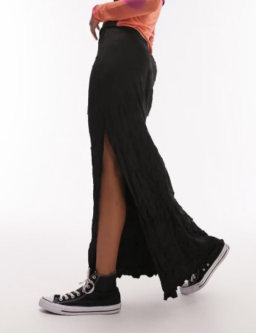 Fustă maxi Topshop, negru