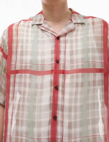 Cămașă cu mânecă scurtă Topman, mix culori