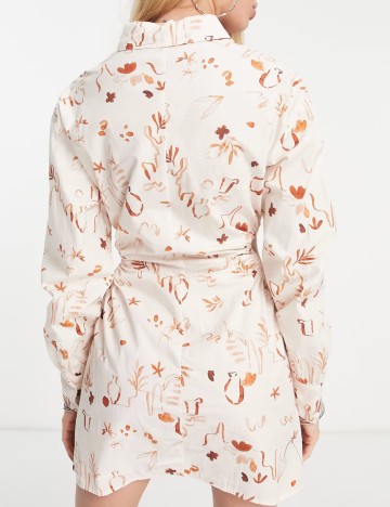 Rochie mini Peppermayo, crem