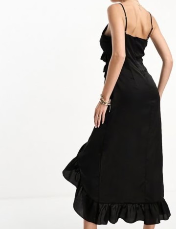 Rochie maxi IN THE STYLE, negru
