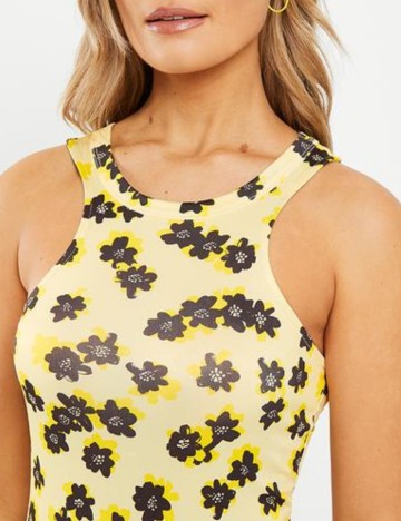 Rochie midi Noisy May, mix culori