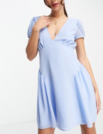 Rochie mini ASOS, albastru