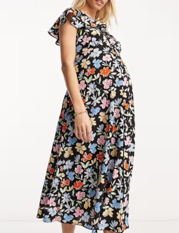 Rochie maxi ASOS, mix culori