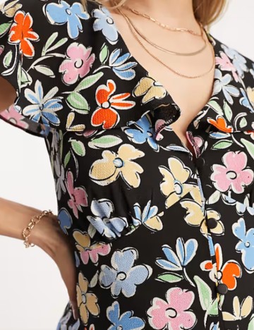Rochie maxi ASOS, mix culori