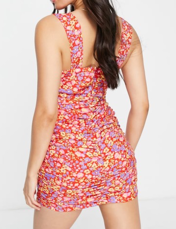 Rochie mini ASOS, mix culori