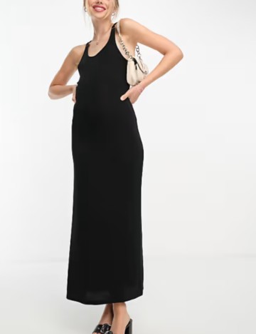 Rochie maxi Miss Selfridge, negru